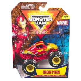 Monster Jam - Vehicule Marvel 1:64 Monster Jam série 2 - Modele aléatoire Monster Jam - Vehicule Marvel 1:64 Monster Jam série 2 - Modele aléatoire