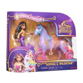 Figurines Sophia + Wildstar - 5 accessoires inclus - des 4 ans - L'École des Licornes Figurines Sophia + Wildstar - 5 accessoires inclus - des 4 ans - L'École des Licornes