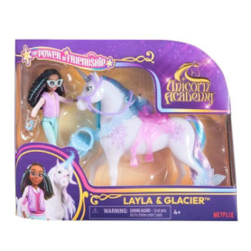 Figurines Layla + Glacier - 5 accessoires inclus - des 4 ans - L'École des Licornes Figurines Layla + Glacier - 5 accessoires inclus - des 4 ans - L'École des Licornes
