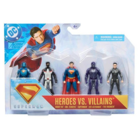 Multipack figurines 8 cm - des 4 ans - Superman le film Multipack figurines 8 cm - des 4 ans - Superman le film