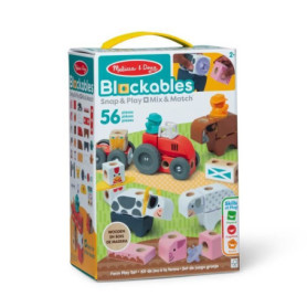 Blockables - La ferme - 56 pieces - des 2 ans - Melissa & Doug Blockables - La ferme - 56 pieces - des 2 ans - Melissa & Doug