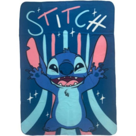 Plaid - LILO & STITCH - Stitch heureux - 100 x 140 cm Plaid - LILO & STITCH - Stitch heureux - 100 x 140 cm