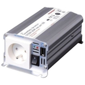 Convertisseur de tension - THOMSON - 12/220 V - 600 W - Avec prise USB Convertisseur de tension - THOMSON - 12/220 V - 600 W - Avec prise USB