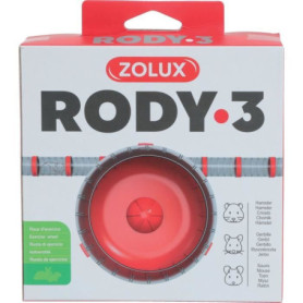 Roue d'exercice silencieuse adaptés aux cages Rody3 - ZOLUX - Rodylounge - Pour petits rongeurs - Grenadine Roue d'exercice silencieuse adaptés aux cages Rody3 - ZOLUX - Rodylounge - Pour petits rongeurs - Grenadine