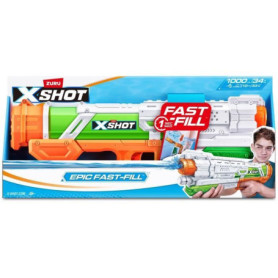 Pistolet a eau - ZURU - X-SHOT Epic Fast-Fill - Remplissage rapide - Portée 10 m - Réservoir 1,5 L Pistolet a eau - ZURU - X-SHOT Epic Fast-Fill - Remplissage rapide - Portée 10 m - Réservoir 1,5 L