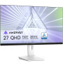 Amzfast 27 Pouces Ecran PC Gamer- 200Hz, QHD 2560x1440, Fast IPS Écran, 1ms MPRT, 95% DCI-P3, 130% sRGB, Anti-Lumière Bleue, HDR