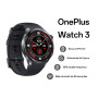 OnePlus Montre Connectée Watch 3, Bracelet 22 mm, Écran LTPO 1,5", Charge Rapide, Autonomie 120 Heures, 100 Modes Sport, Suivi G