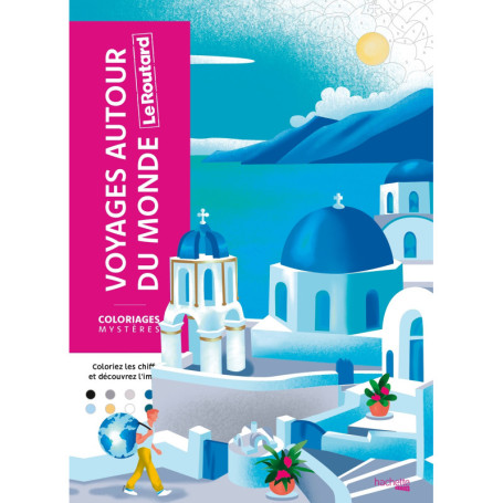 Coloriages mystères - Le Routard - Voyages autour du monde