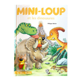 Mini-Loup et les dinosaures avec figurine Mini-Loup et les dinosaures avec figurine