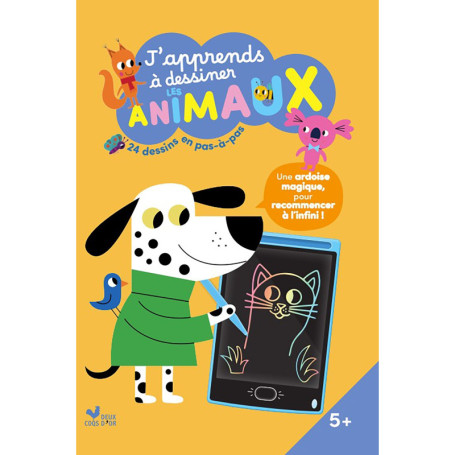 Ardoise magique - J'apprends à dessiner les animaux