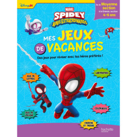 Disney - Spidey et ses amis extraordinaires De la MS à la GS - Mes jeux de vacances 2025 Disney - Spidey et ses amis extraordinaires De la MS à la GS - Mes jeux de vacances 2025