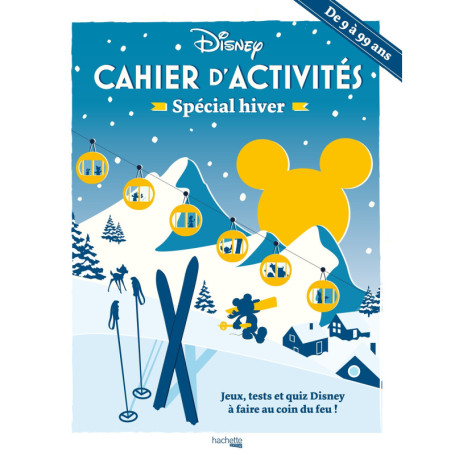 Cahier d'activités spécial hiver Disney