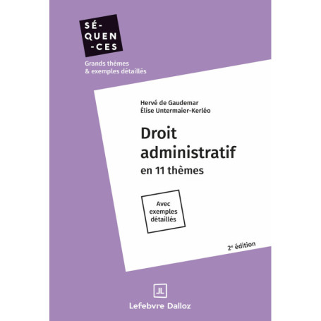 Droit administratif. 2e éd.