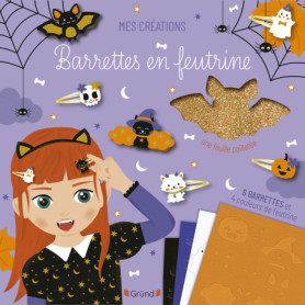 Barrettes en feutrine - Halloween Barrettes en feutrine - Halloween