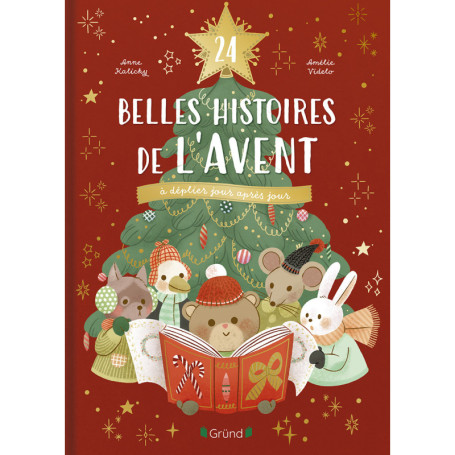 24 belles histoires de l'Avent à déplier jour après jour