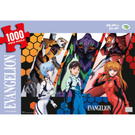 Neon Genesis Evangelion / Puzzle 1000 pièces / Jeu de Patience et de Réflexion / 68x49 cm Neon Genesis Evangelion / Puzzle 1000 pièces / Jeu de Patience et de Réflexion / 68x49 cm