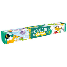 MON ROULEAU DE COLORIAGES - DINOSAURES - Mon rouleau de coloriages - Dinosaures MON ROULEAU DE COLORIAGES - DINOSAURES - Mon rouleau de coloriages - Dinosaures
