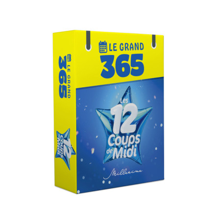 Le Grand 365 questions spécial 12 coups de midi