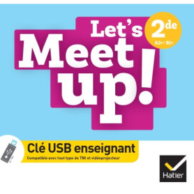 Let's Meet Up - Anglais 2de Ed. 2025 - Clé USB