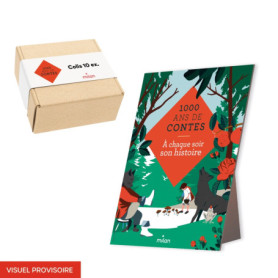 Colis 10 ex + chevalet Mille ans de contes Milan 2025 Colis 10 ex + chevalet Mille ans de contes Milan 2025