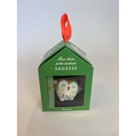 Mon hibou porte bonheur - Sagesse