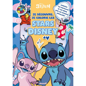 Disney Stitch - Je découvre, je colorie les stars Disney - Complète les portraits de tes héros avec les stickers métallisés ! Disney Stitch - Je découvre, je colorie les stars Disney - Complète les portraits de tes héros avec les stickers métallisés !