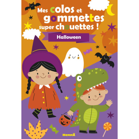 Mes colos et gommettes super chouettes ! Halloween