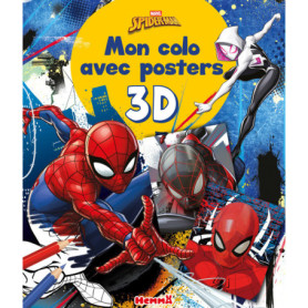 Marvel Spider-Man - Mon colo avec posters 3D Marvel Spider-Man - Mon colo avec posters 3D