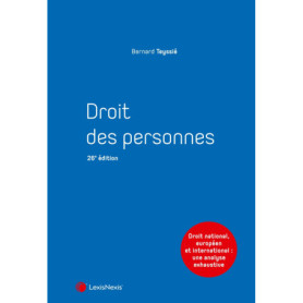 Droit des personnes Droit des personnes