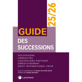 Guide des successions 25/26 Guide des successions 25/26
