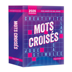 Mon année en 365 jours - 2026 - Mots Croisés Mon année en 365 jours - 2026 - Mots Croisés
