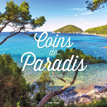 Calendrier mural Coins de paradis 2026