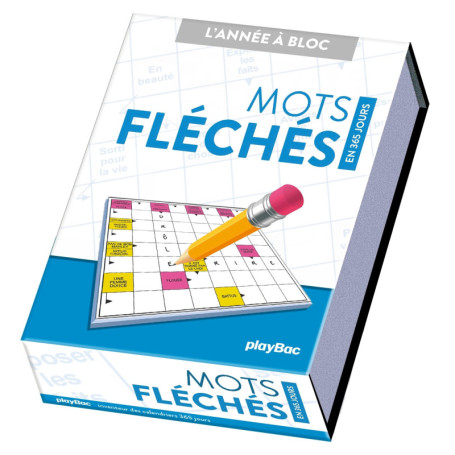 Calendrier Mots fléchés en 365 jours - Année à Bloc