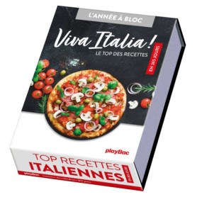Calendrier Viva Italia, le top des recettes italiennes en 365 jours - L'Année à Bloc Calendrier Viva Italia, le top des recettes italiennes en 365 jours - L'Année à Bloc