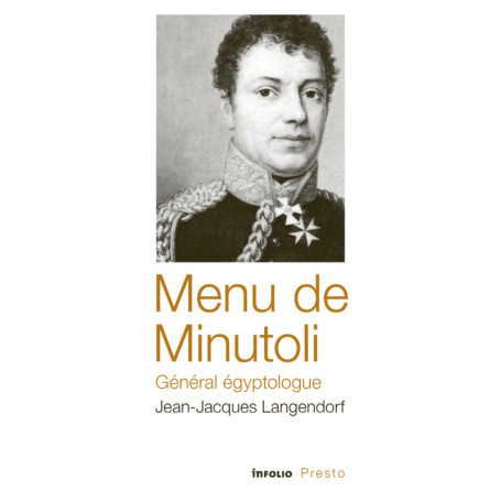 Menu de Minutoli - Général égyptologue