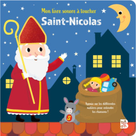 Livre sonore à toucher : Saint-Nicolas Livre sonore à toucher : Saint-Nicolas