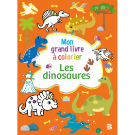 Mon grand livre à colorier : Les dinosaures Mon grand livre à colorier : Les dinosaures