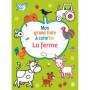 Mon grand livre à colorier : La ferme