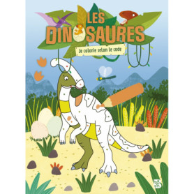 Les dinosaures : Je colorie selon le code Les dinosaures : Je colorie selon le code