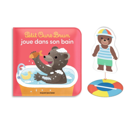 Petit Ours Brun joue dans son bain - Livre et jouet pour le bain - Dès 1 an