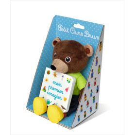 Ma peluche Petit Ours Brun et son imagier - Dès 1 an Ma peluche Petit Ours Brun et son imagier - Dès 1 an