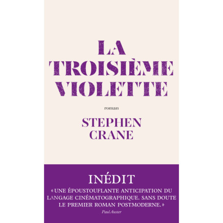 La troisième violette