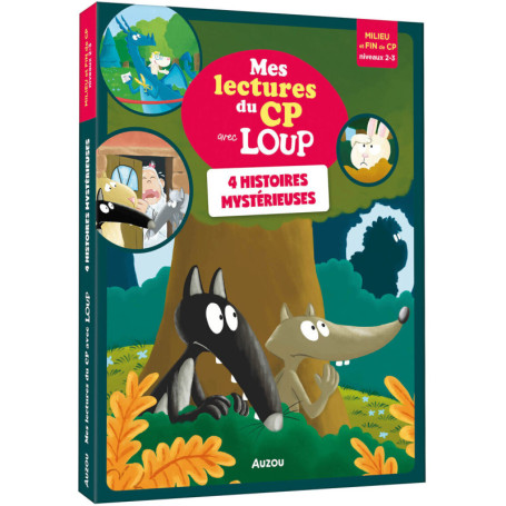 Mes lectures du CP avec Loup - 4 histoires mystérieuses - Niveau 2-3