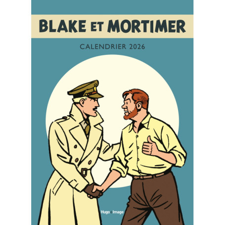 Calendrier mural Blake et Mortimer 2026
