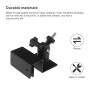 HERKINDNESS Support Camera Gouttiere, Alliage D'aluminium Support Gouttiere Camera Exterieur, Peut Pivoter à 360 Degrés, Install