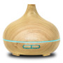 Cecotec Humidificateur Ultrasonique Pure Aroma 300 Yang. 300 ml, Diffuseur d’arôme, Minuterie 10 heures, 7 couleurs LED, Aromath