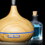 Cecotec Humidificateur Ultrasonique Pure Aroma 300 Yang. 300 ml, Diffuseur d’arôme, Minuterie 10 heures, 7 couleurs LED, Aromath