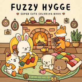 Fuzzy Hygge: Cute and Cozy Coloring Book for Adults & Teens Featuring Adorable Animals Characters for Stress Relief Fuzzy Hygge: Cute and Cozy Coloring Book for Adults & Teens Featuring Adorable Animals Characters for Stress Relief