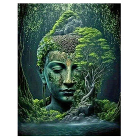 DCIDBEI Grande Format Peinture Diamant Bouddha 40x50cm Diamond Painting 5D Arbre de Vie Peinture par Numéros Arbre de Vie Peintu DCIDBEI Grande Format Peinture Diamant Bouddha 40x50cm Diamond Painting 5D Arbre de Vie Peinture par Numéros Arbre de Vie Peintu
