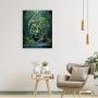 DCIDBEI Grande Format Peinture Diamant Bouddha 40x50cm Diamond Painting 5D Arbre de Vie Peinture par Numéros Arbre de Vie Peintu